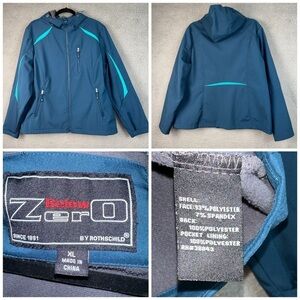 Below Zero by Rothschild Womens Ski Snow Jacket Size XL Weathergear Layering Y2K
